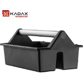 Kadax Werkzeugkasten, Werkstatt-Organizer, Träger mit Griff, 40 x 22 cm