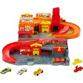 Hot Wheels Fahrzeug Aus Dem Tragbaren Rally Town Set