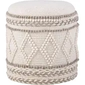 FineBuy Sitzhocker Hocker Stauraum 40x45 cm Boho Design gepolstert Aufbewahrung