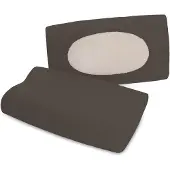 Schlafgut Kissenbezug "Pure flexibler Kissenbezug für Nackenstützkissen", (1 St.), Bio-Baumwolle mit Elasthan, mit Gummizug, bügelfrei