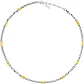 Police PEAGN0078501 Herren-Kette Radius Edelstahl Zweifarbig