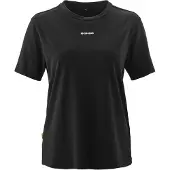 Gonso Rundhalsshirt "OffBike T-Shirt W" Damen T-Shirt mit Logo, Off-Bike Shirt, Körpernahe Passform