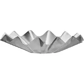 House Doctor - Bowl HDFlood - Brushed silver finish