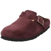 Rohde Hausschuhe Alba 6071 Damen Aubergine-Schuhgröße 36