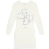 GUESS Strickkleid J5BK08 Z0720 Écru Regular Fit