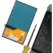 Clappio , Komplettdisplay OLED Touchscreen für Nintendo Switch Ersatzbildschirm, Schwarz
