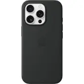 Apple Original iPhone 16 Pro Hülle - Silikon - Backcover/Soft Case - Schwarz