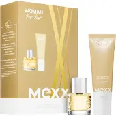 Mexx Woman for her Geschenk Set EDT Eau de Toilette 20ml& Duschgel 50ml