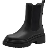 Tamaris Damen Stiefel Vegan schwarz 36