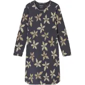 Schiesser Nachthemd Damen Jersey grau gemustert, 36 810715-0001-00360