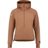 Craft Damen-Winterjacke SUBZ LIGHT HOOD SWEATER, clove Größe: S