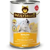 Wolfsblut VetLine Skin & Coat Nassfutter für Hunde 6x395 g Dose