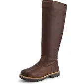 Travelin' Leder-Stiefel "Dyreborg" in Braun - 37