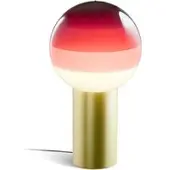 Marset Design Tischlampe Dipping Light, rot, für Wohn- / Esszimmer, Glas, Design, Tischlampe