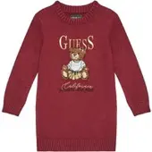 GUESS Strickkleid K5BK01 Z3GS0 Dunkelrot Regular Fit