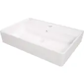 Deante Keramik-waschtischplatte/waschbecken Mit Hahnloch 61x41 Cm