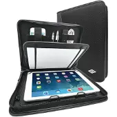 Wedo Tablet-Organizer ELEGANCE, DIN A5, Kunstleder/Nylon, mit Schreibblock, schwarz