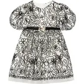 Abel & Lula Elegantes Kleid 5524 Écru Regular Fit