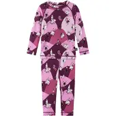 Reima Mumin Trivsam Thermounterwäsche Wollmischung, Rose Pink, 104