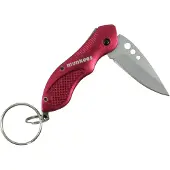 Munkees Faltbares Taschenmesser aus rotem Stahl 10,4 cm