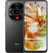 ZTE Nubia Focus 2 5G, 17 cm (6.7"), 1600 x 720 Pixel, 8 GB, 256 GB, 108 MP, Schwarz