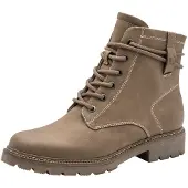 Tamaris Damen Stiefel Vegan Boots Schaftschnürung 1-25262-45, Größe:41 EU, Farbe:Beige