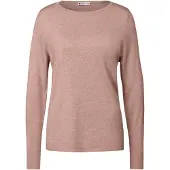 Street One Strickpullover mit U-Boot-Ausschnitt