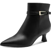 Marco Tozzi Damen Stiefelette mit Knöchelriemchen 2-25327-45, Größe:37 EU, Farbe:Schwarz