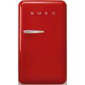 Smeg FAB10RRD6 Stand-Kühlschrank Rechtsanschlag Rot 50s Style 2025 Modell,