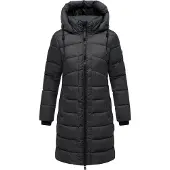 MARIKOO Winterjacke "Kaltnäschen" mit abnehmbarer Kapuze und hochschließendem Kragen