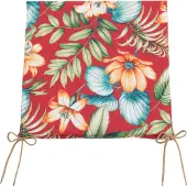 Doppler Sitzkissen 44 x 44 cm rot orange blau grün