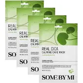 SOME BY MI - Real Cica Calming Care Mask - 4pcs