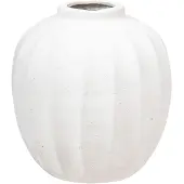 Atmosphera Vase Amia, 28 cm, white