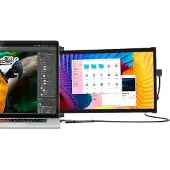 Mobile Pixels Duex Plus DS, 33,8 cm (13.3"), LCD, 1920 x 1080 Pixel, Full HD, 16:9, 300 cd/m²
