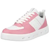 Ecco Damen Street 720 Gore-Tex Turnschuhe Old Rose/Weiß