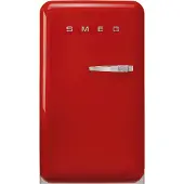 Smeg 50s Style Fab10lr Eintüriger Kühlschrank Rot 122L / EU Plug 220V Rot 122L