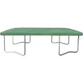 Salta Rechteckige trampolin abdeckplane Pro Schwarz/Grau 244 x 396 cm