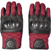 Belstaff Hampstead Lederhandschuhe schwarz/rot XL Herrenschwarz/rotXL - Motorradbekleidung - Herren Motorradbekleidung