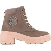 Palladium Pallarise NBK L Veterschoenen Hak - taupe - Maat 38