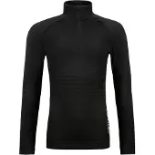 Ortovox - Merinowoll-Unterwäsche - 230 Competition Zip Neck W Black Raven für Damen - Größe M - schwarz