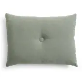 HAY Zierkissen Dot Cushion Linen Pine Green (45 x 60 cm)