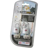 Travelsafe Reiseschloss TSA mit Schlüssel, 2 Stk.