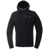 2117 of Sweden Gasska, Merinohoodie, Herren, schwarz
