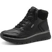 Jana Shoes Schnürboots Mit Tex-Membran in schwarz | Gr.: 39