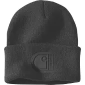 Carhartt Mütze Knit Cuffed C Patch Beanie Herren Black