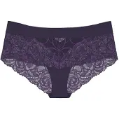 Triumph Panty "Body Make-Up Illusion Lace" florale Stretch-Spitze, glatter Bund, Mikrofaser, nahtlos