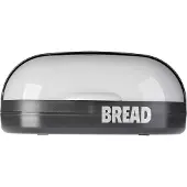 Kadax Brotbehälter Brot Schwarz und Grau