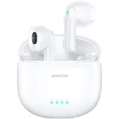 JOYROOM Kabellose TWS In-Ear Kopfhörer mit ENC, Wasserdicht IPX4, Bluetooth 5.3, Weiß (JR-TL11)
