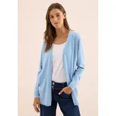 Cecil Longstrickjacke im soften Baumwoll-Mix
