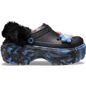 Crocs | Unisex | Happy Socks X Stomp Lined | Clogs | Schwarz | 43 211797-0NQ-M10W12